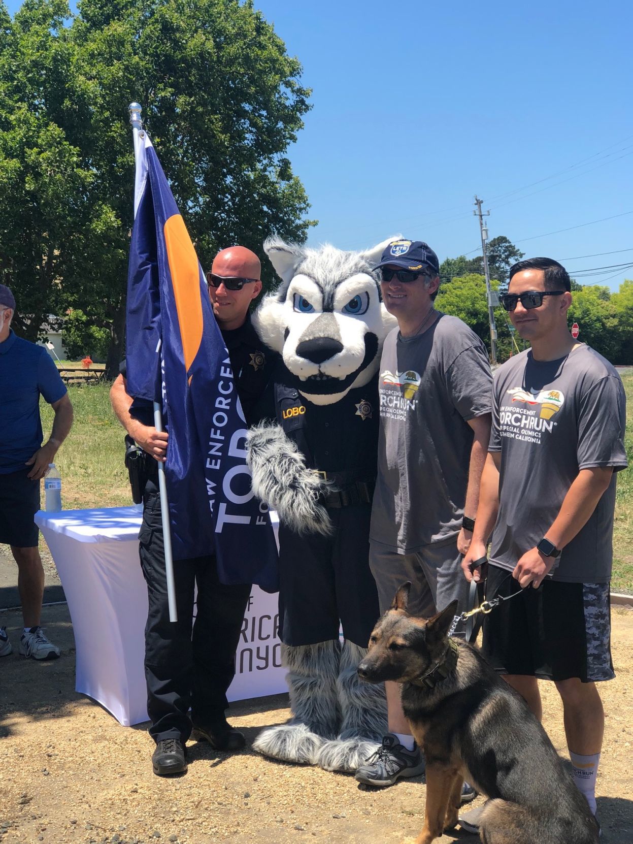 Napa Valley Special Olympics Law Enforcement Torch Run 2019